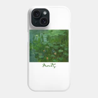 Green Waterlilies - Claude Monet Phone Case