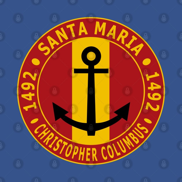 Santa Maria - Christopher Columbus by Lyvershop