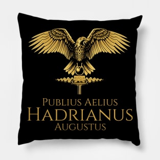 Ancient Roman Emperor Hadrian Imperial History Of Rome Pillow