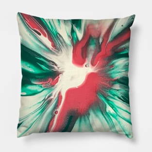 Magenta Emerald Angel Pillow