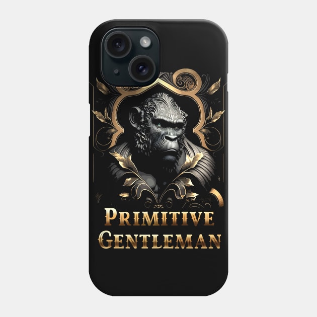 Primitive Gentleman Phone Case by Meca-artwork