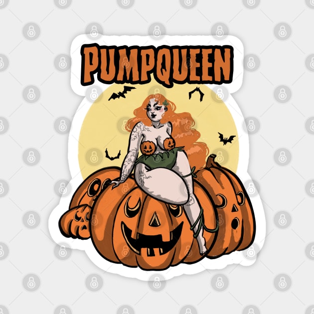 Pumpqueen Magnet by SaraWired