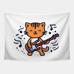 Rockin' Cat Tapestry