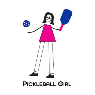 Picleball Girl Aesthetic T-Shirt