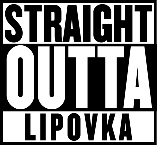 STRAIGHT OUTTA LIPOVKA T-SHIRT Magnet