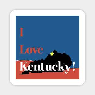 I Love Kentucky Podcast Magnet