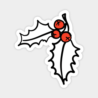 Holly berries Magnet