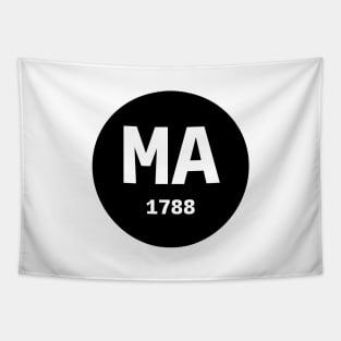 Massachusetts | MA 1788 Tapestry