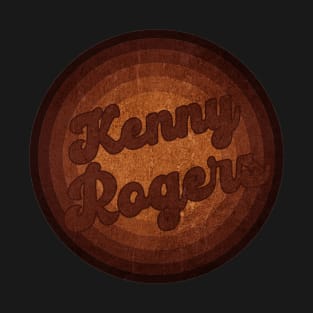 Kenny Rogers - Vintage Style T-Shirt