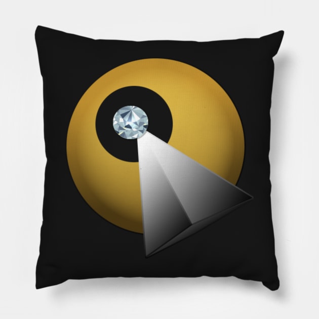 IDIC icon only Pillow by FictionalRed