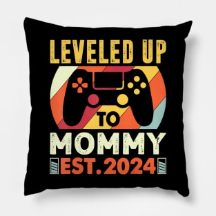 Soon To Be Mom 2024 I Leveled Up To Mommy 2024 Pillow