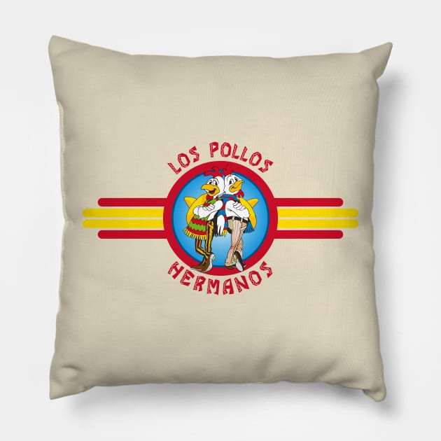 Los Pollos Hermanos Pillow by Pittih