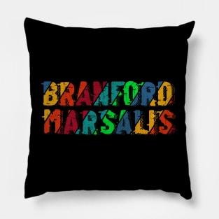 vintage color Branford Marsalis Pillow