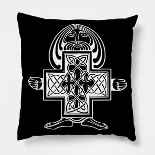 Vintage Celtic Cross Pillow