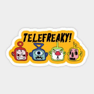 Teletubbies Stickers Teepublic