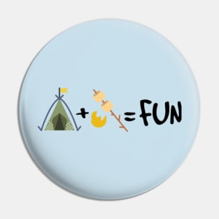 Tent + Smores = Fun Pin