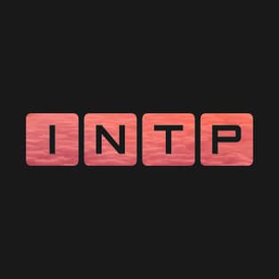 INTP Orange Cloud Blocks T-Shirt