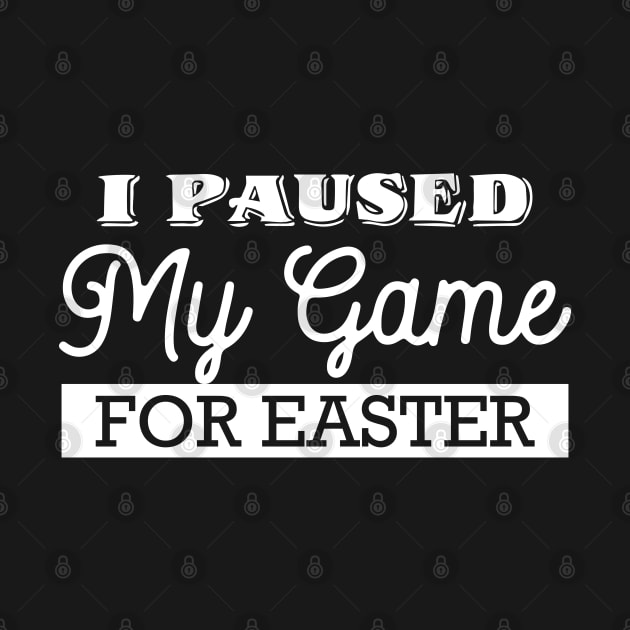 I Paused My Game For Easter by pako-valor