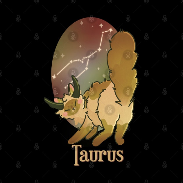 Cat zodiac sign - Taurus by Feline Emporium