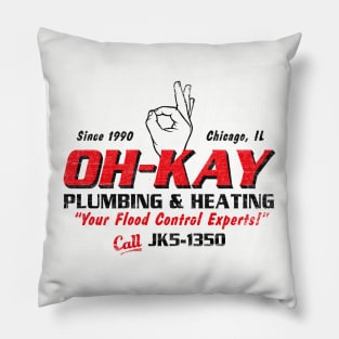 Oh-Kay Plumbing and Heating Pillow