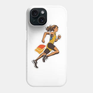 I Love Running Phone Case