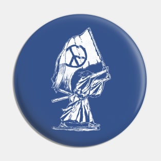 Peaceful Samurai Pin