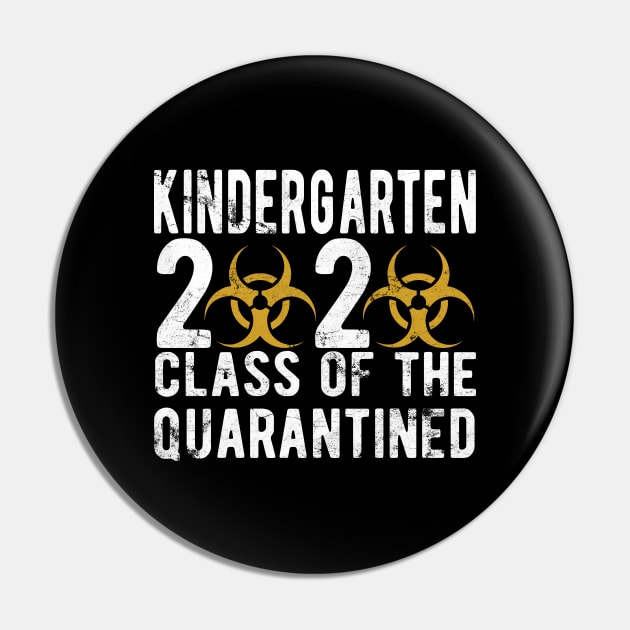 Kindergarten Graduation 2020 Class Of The Quarantined Pin by GraphicTeeArt