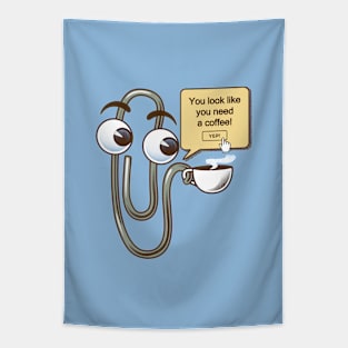 You Look Like You Need a Coffee by Tobe Fonseca Tapestry