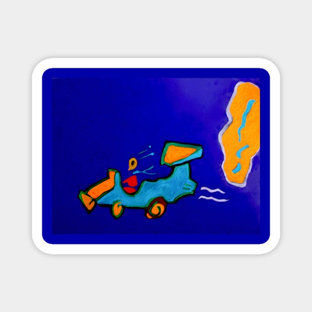 Racer Ant Magnet by DonWillisJrArt