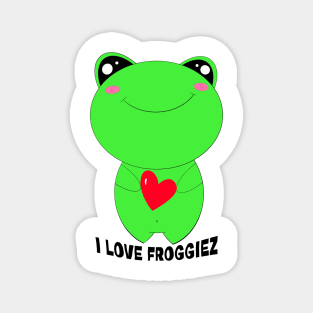 Cute frog lover Magnet