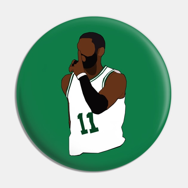 Kyrie Irving Shush - Boston Celtics Pin by xavierjfong