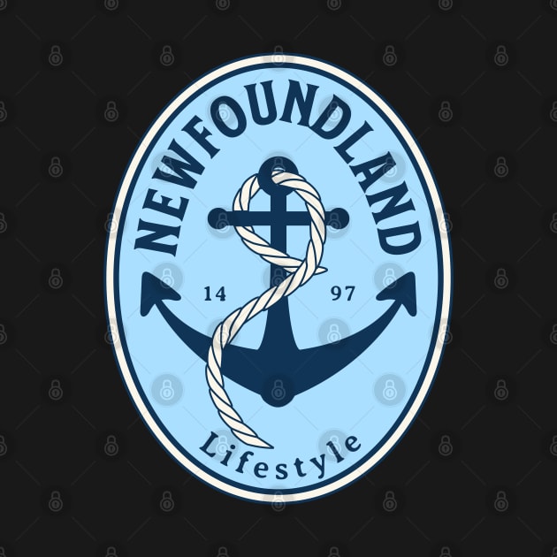 Newfoundland Nautical Lifestyle T-Shirt by Newfoundland.com