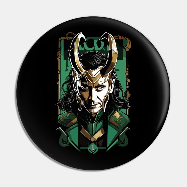 i'm  Loki Pin by elmejikono