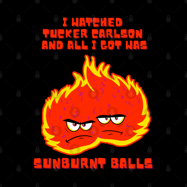 SUNBURNT BALLS by TJWDraws