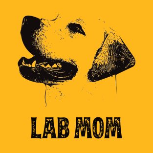 Lab Mom - Labrador Retriever Mom T-Shirt