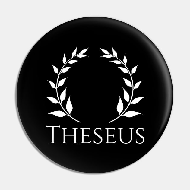 Ancient Greek Mythology Athenian Hero Theseus Pagan Myth Pin by Styr Designs