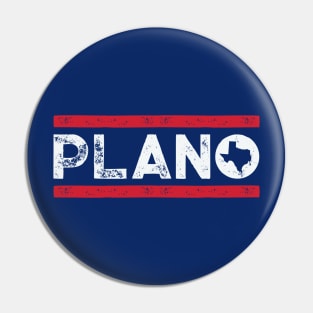 Retro Plano, Texas // Vintage Plano DFW Metroplex Hometown Pin