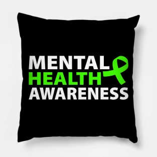 Mental Health Awareness 👊🏽 Pillow