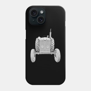 Fordson vintage tractor Phone Case