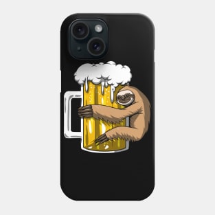 Sloth Beer Party Phone Case