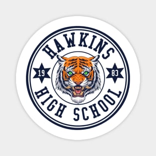 Hawkins Tigers 1983 Magnet