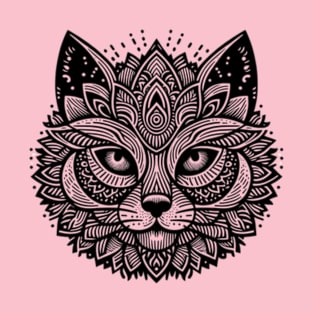 Mandala Cat T-Shirt