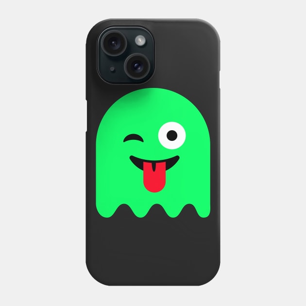 Ghost Green Glow Phone Case by vo_maria