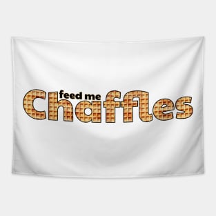 Feed me Chaffles - celebrating the keto masterpiece Tapestry