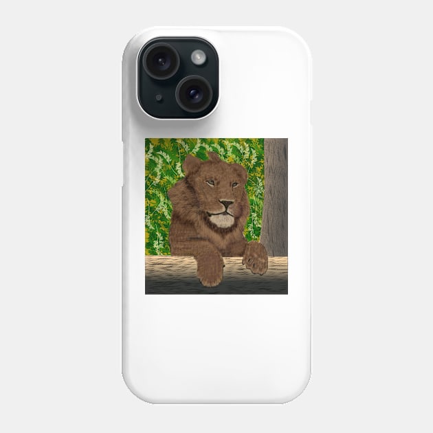 Lion Phone Case by MGphotoart