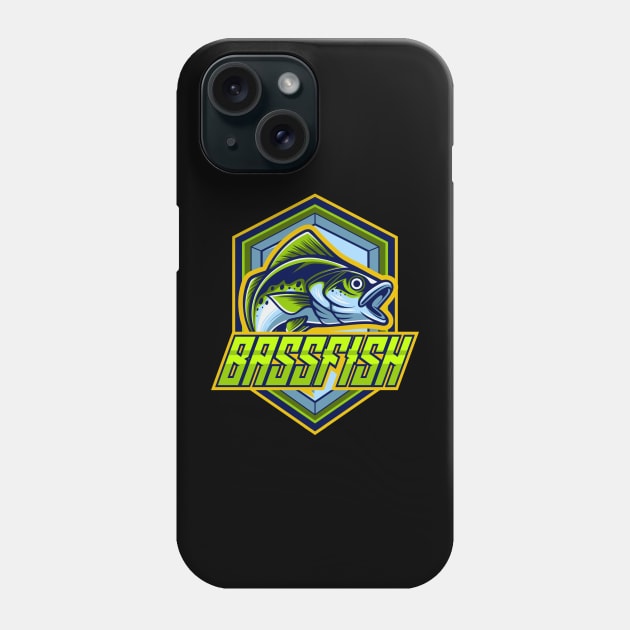 Bass Fish Esport 1.1 Phone Case by Harrisaputra