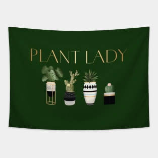 Plant Lady, Plant Lovers, Indoor Flower Gardeners Tapestry