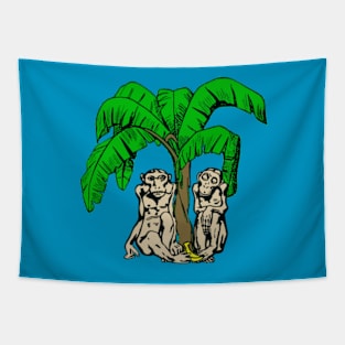 Funky Monkeys Tapestry