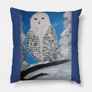 Snowy Owl Pillow