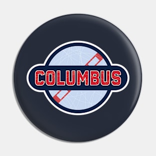 Columbus Blue Jackets Hockey Pin